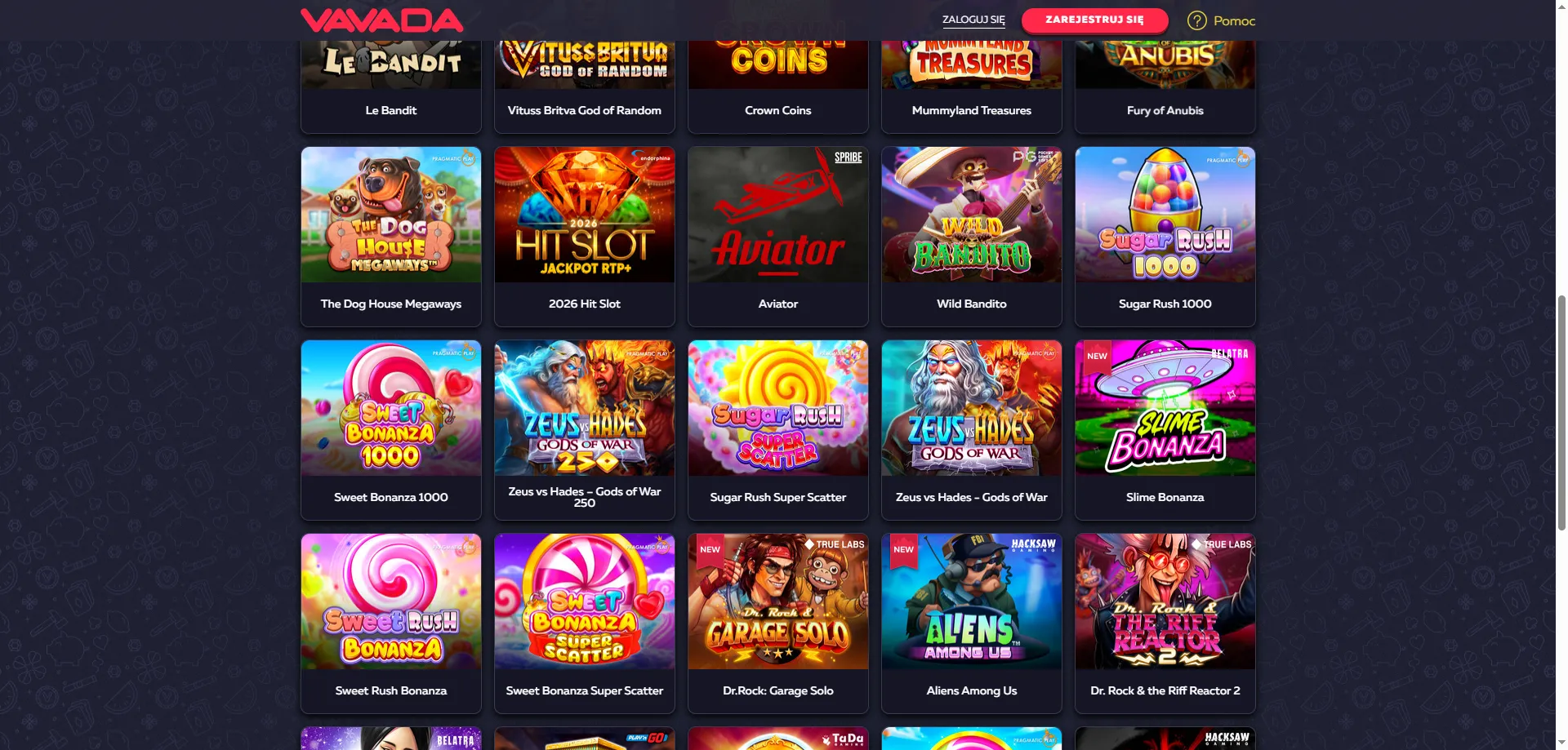 Najlepsze sloty w Vavada Casino – Gates of Olympus i inne hity
